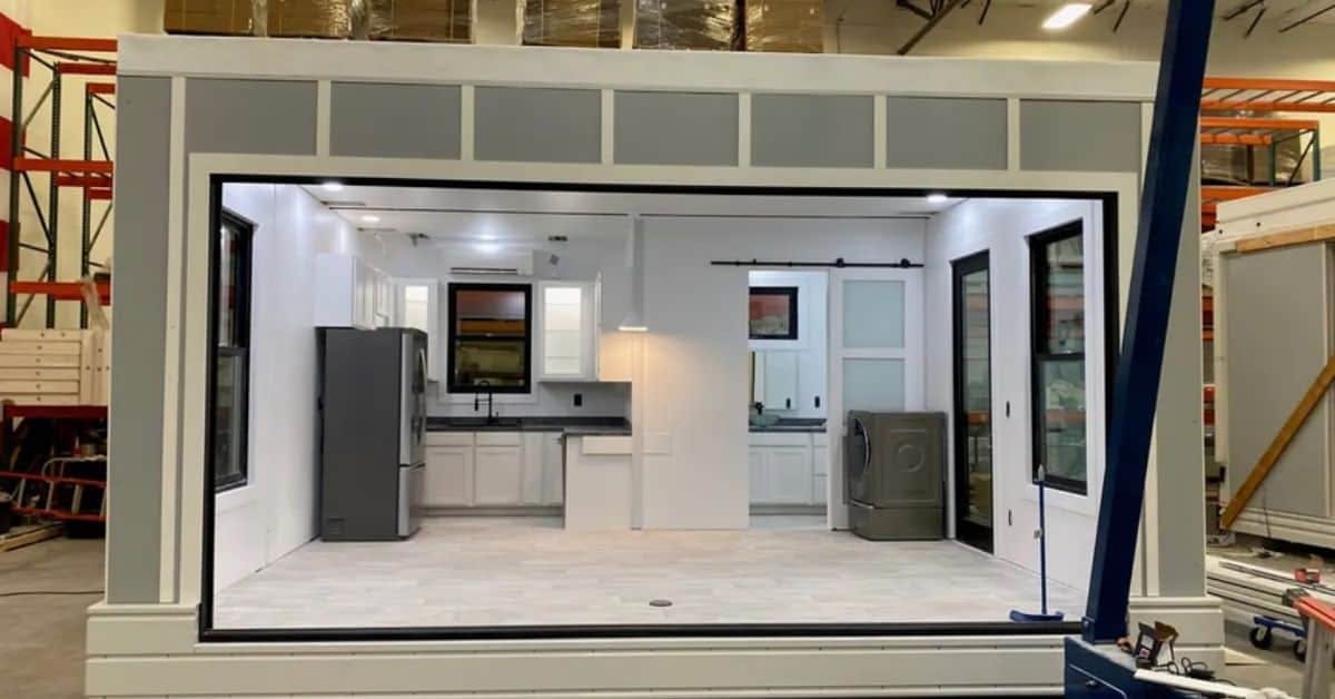 Trang trí nội thất trong không gian nhà lắp ghép 