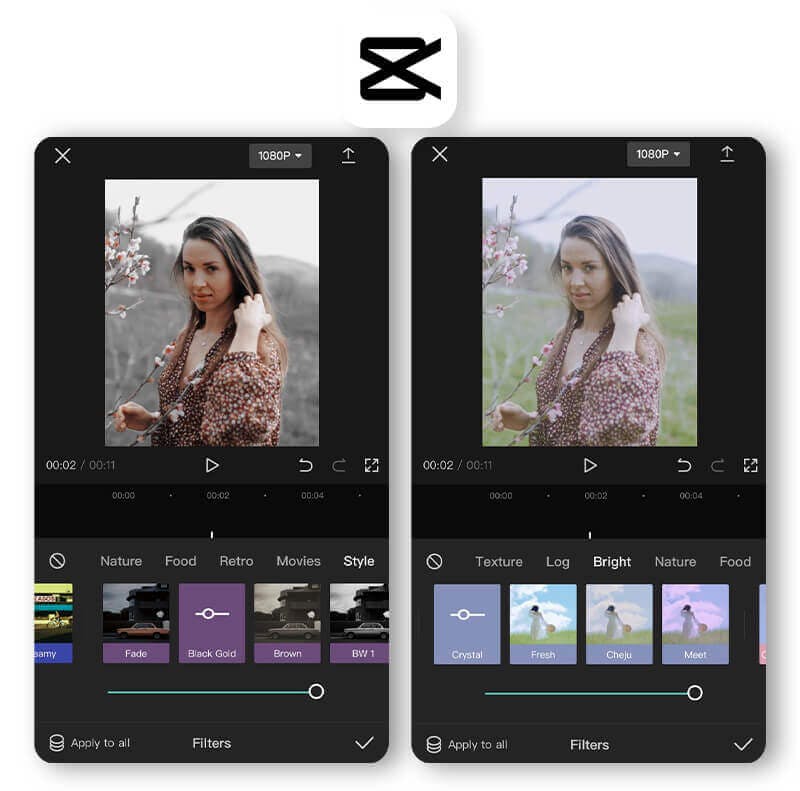 Best Video Filter App for iPhone and Android: CapCut