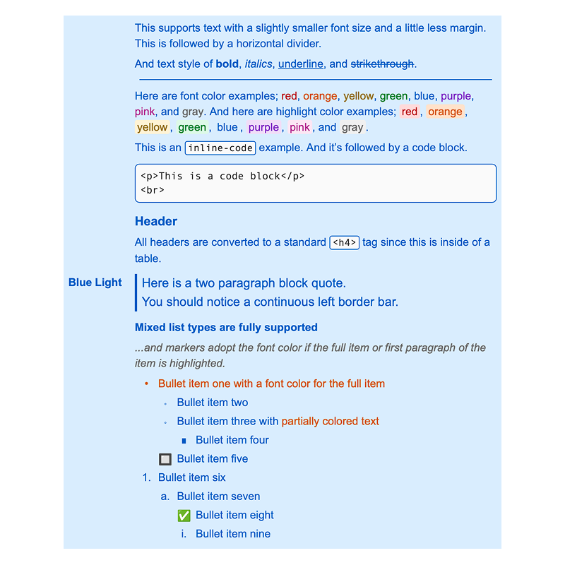 HTML Email Pro - Table Conditional Formatting.png