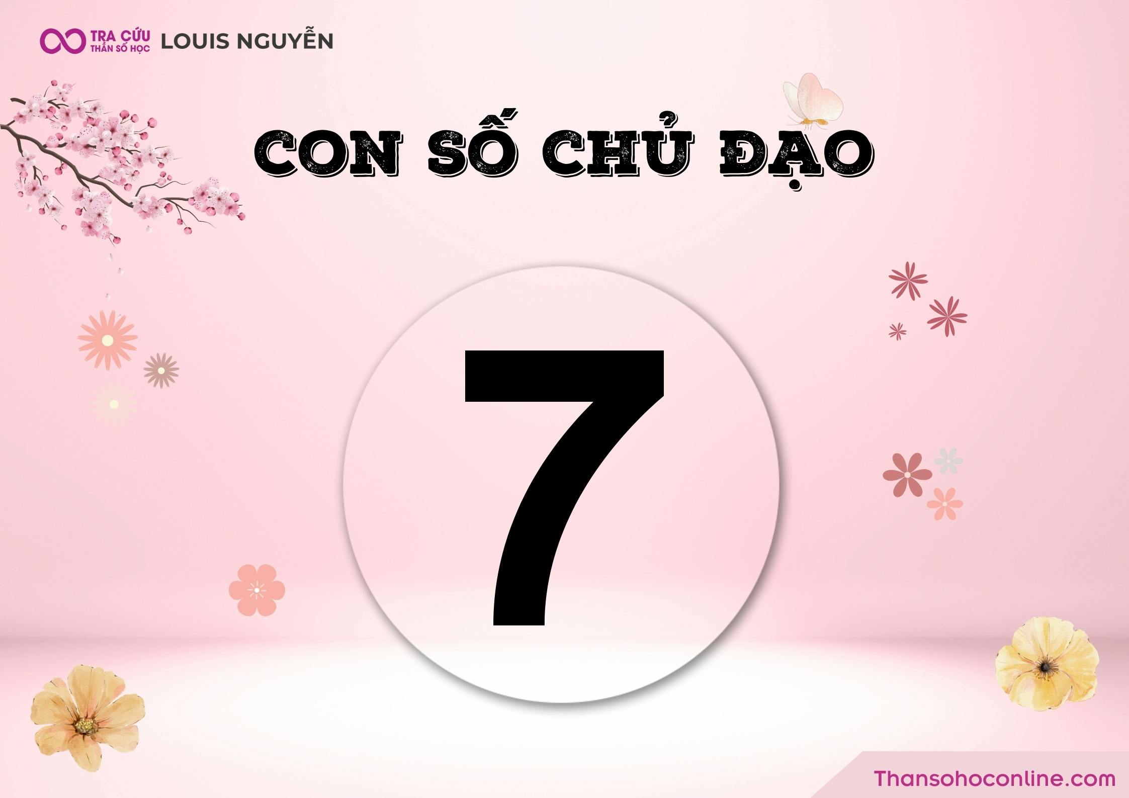 Đặc điểm của số chủ đạo 7 là gì?