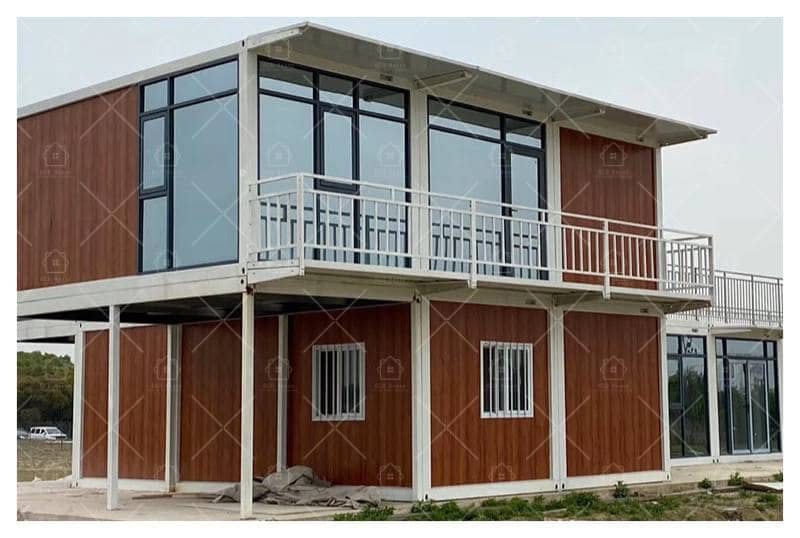 Ngôi nhà lắp ghép với diện tích sử dụng rộng rãi