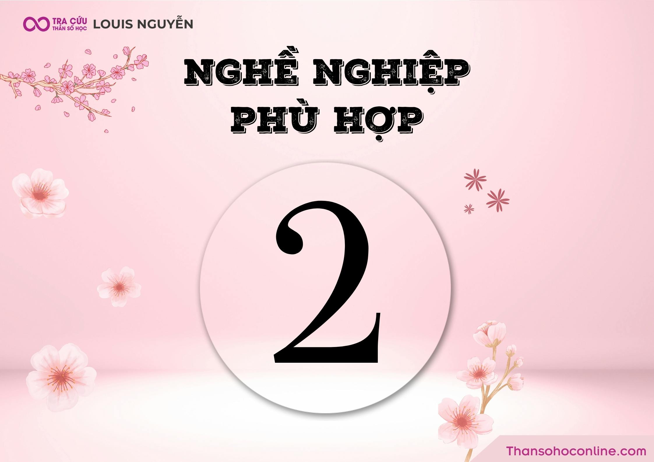 Số chủ đạo 2 phù hợp với nghề gì?