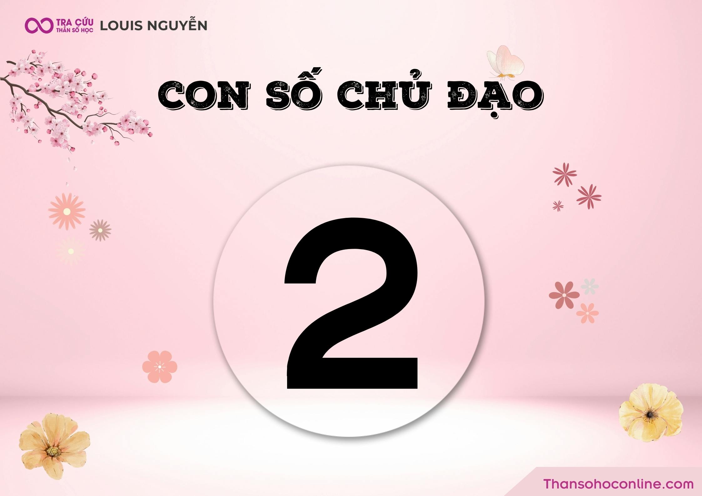 Số chủ đạo 2 có ý nghĩa gì?