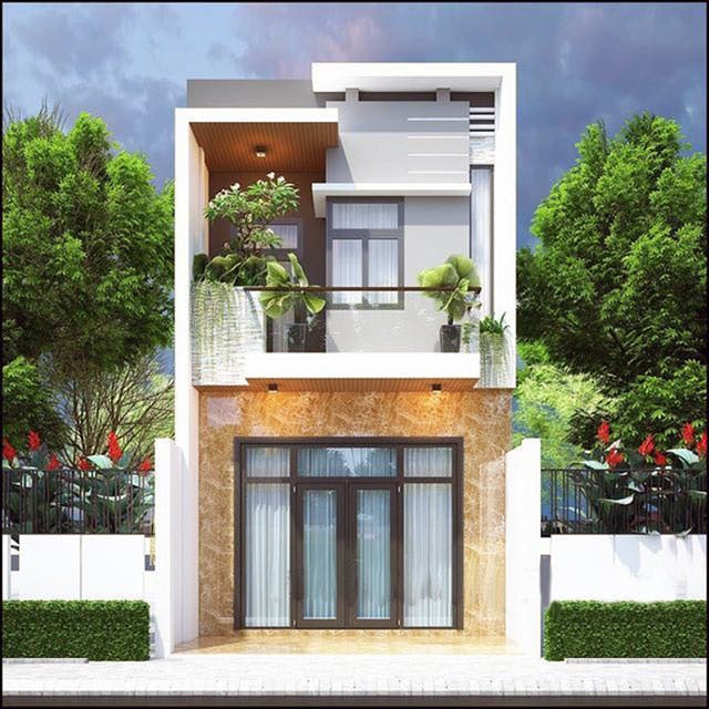 nha 2 tang 4 phong ngu