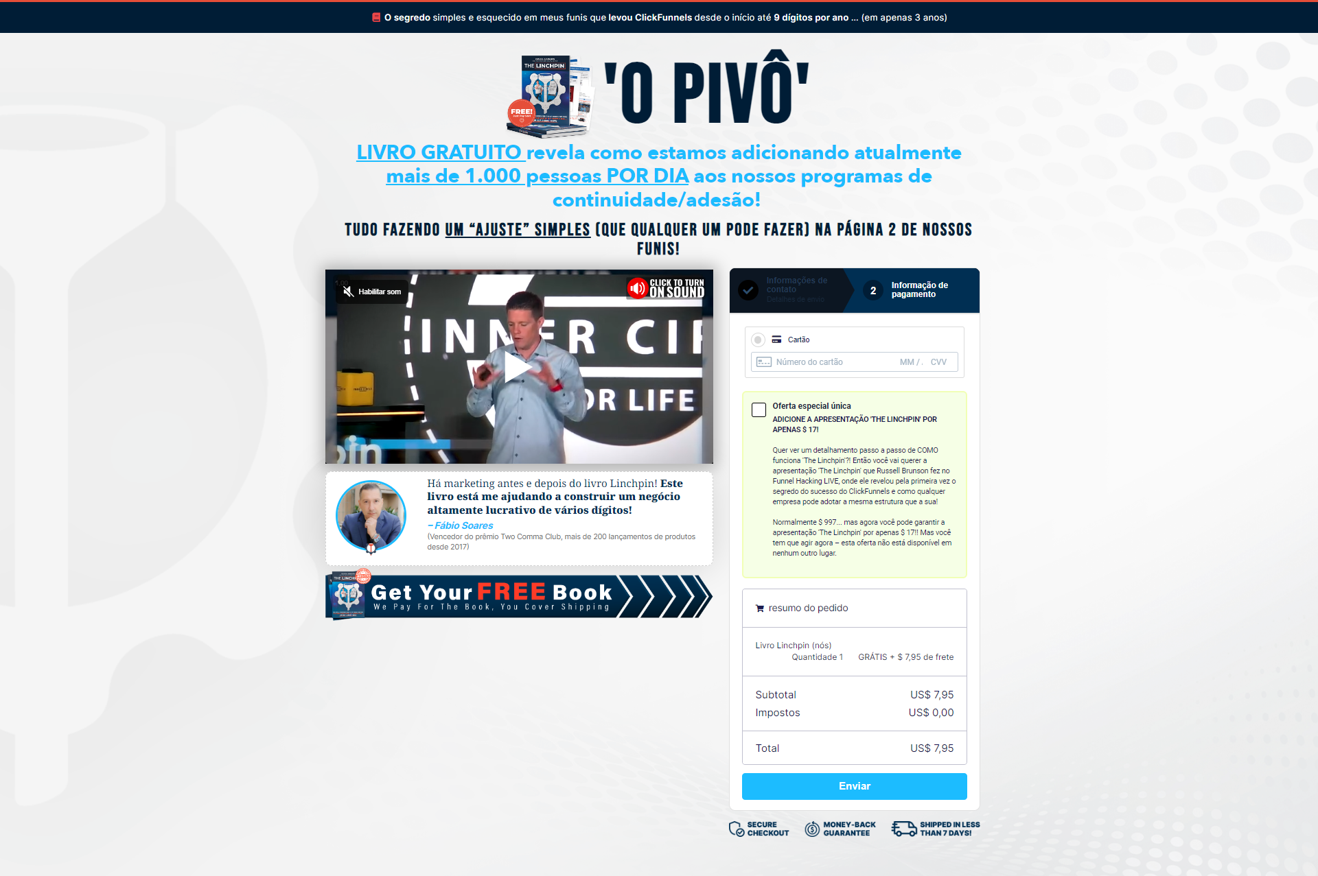 Order Bump - Livro grátis + frete linchpin.png