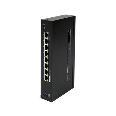 Araknis 110 series 8-port PoE Powered Unmanaged+ Gigabit Compact Switch