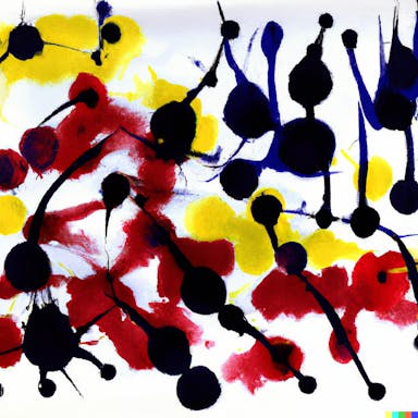 DALL·E 2022-07-13 17.05.43 - Continuous forms with color ink washes superimposed..png