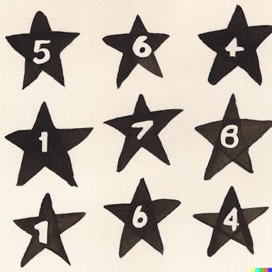 DALL·E 2022-07-13 16.39.48 - Stars with three, four, five, six, seven, eight, and nine points, drawn with a light tone India ink wash inside, an India ink wash outside, separated .png