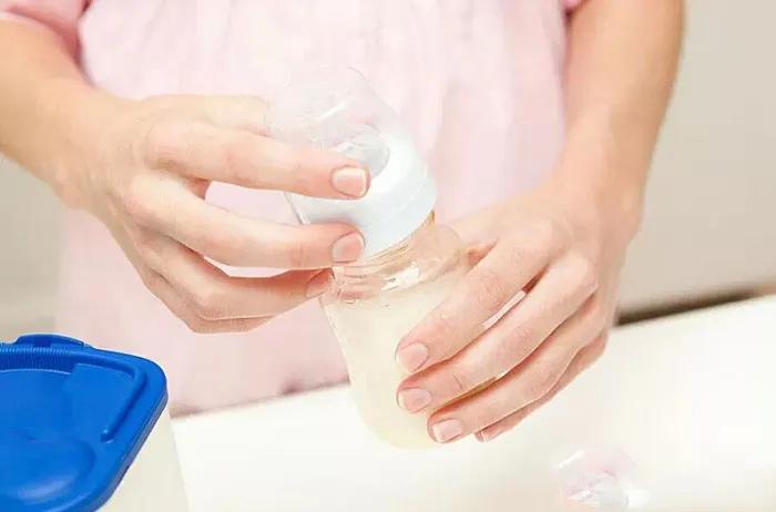 cách pha sữa công thức