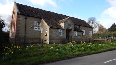 Village Hall Image - From road also showing church.jpg