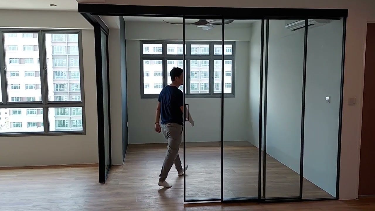 Cửa lùa treo nhôm Xingfa mang tới nhiều tiện ích trong quá trình sử dụng