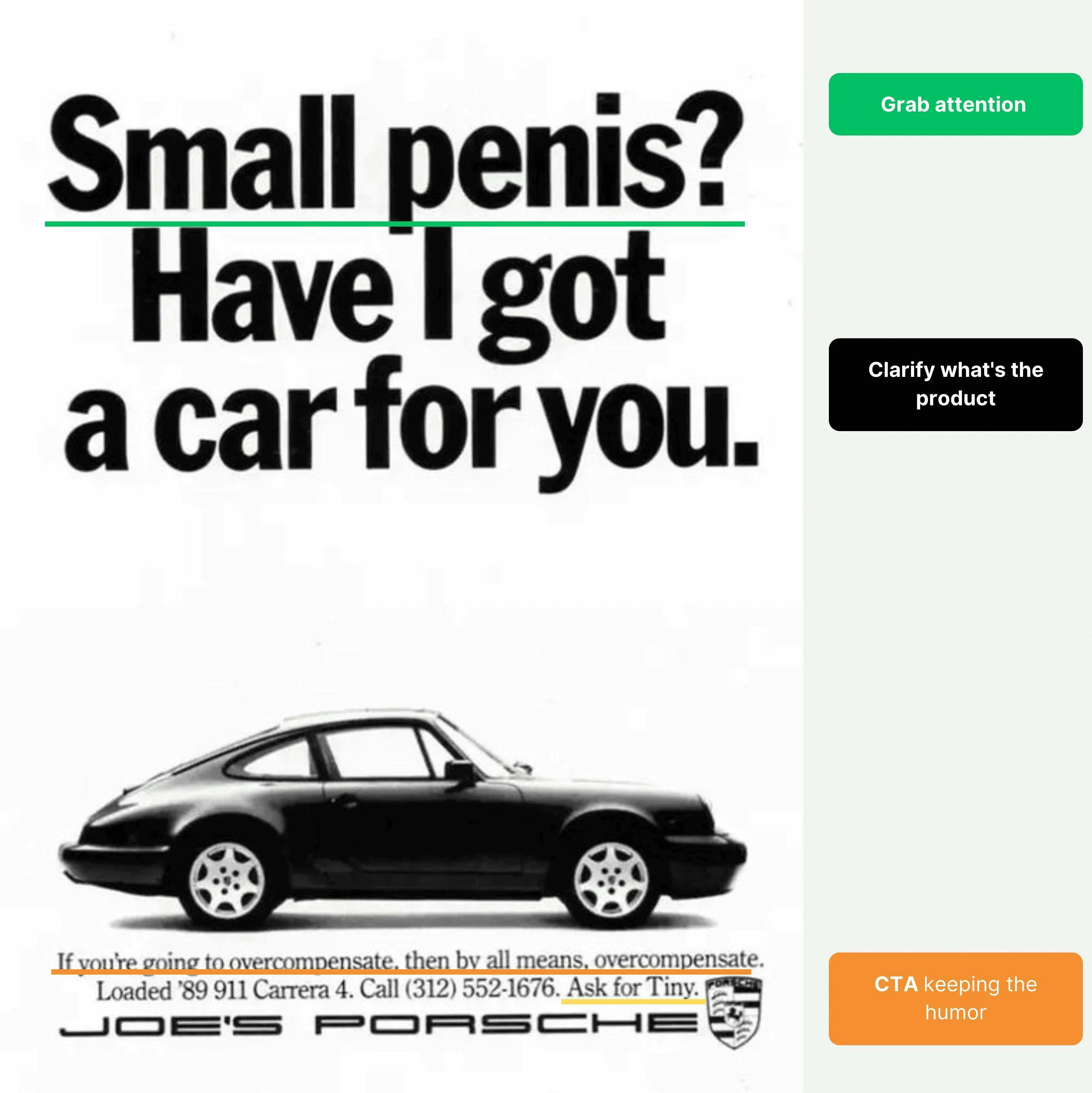 Porsche Magazine Ad