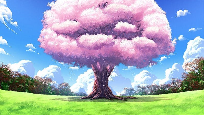 Hình nền phong cảnh anime cho máy tính - 4