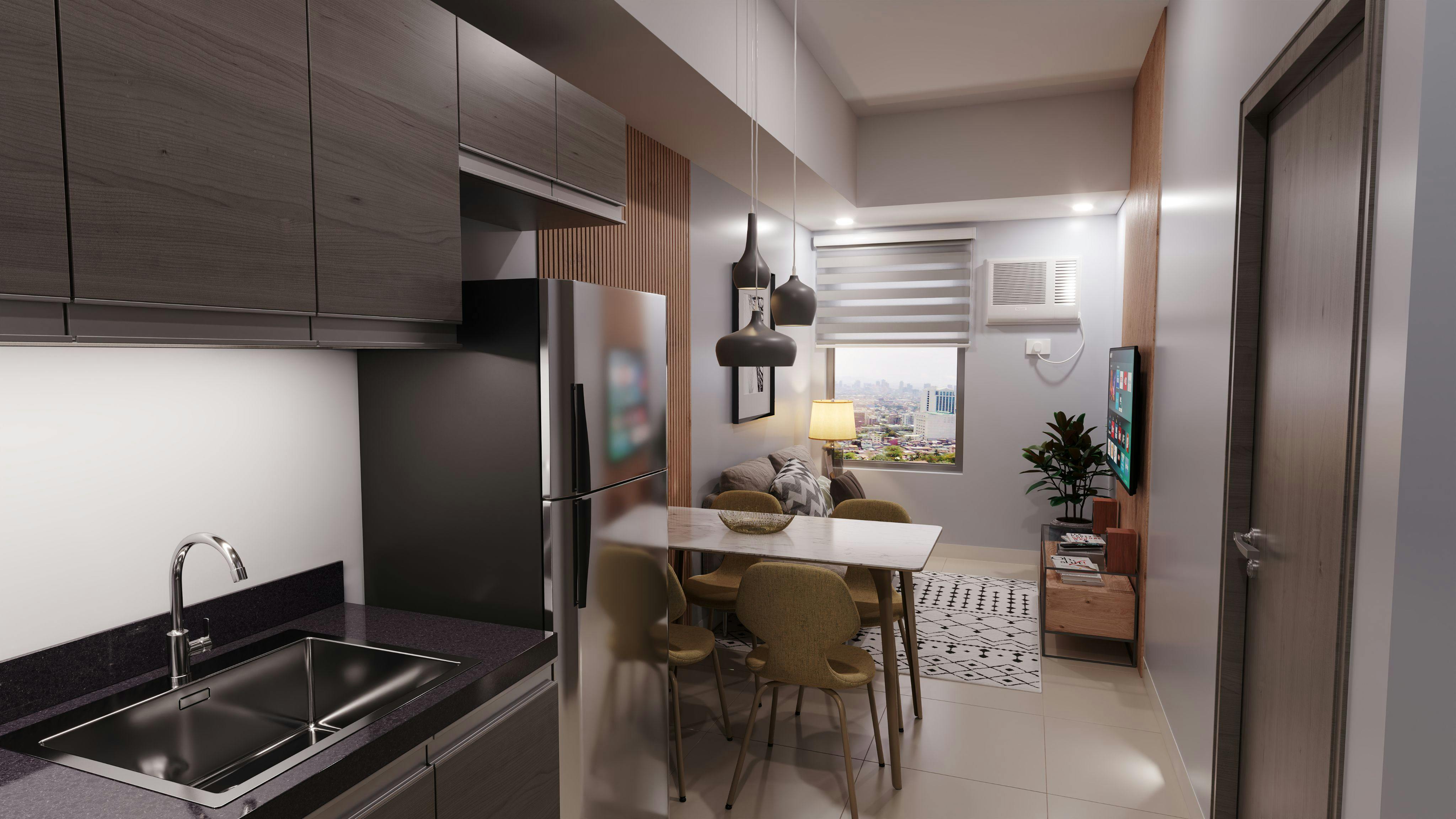 SYNC One Bedroom - Kitchen.jfif