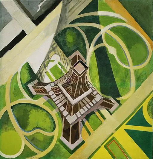 Robert Delaunay - Eiffel Tower (Hirschhorn II)