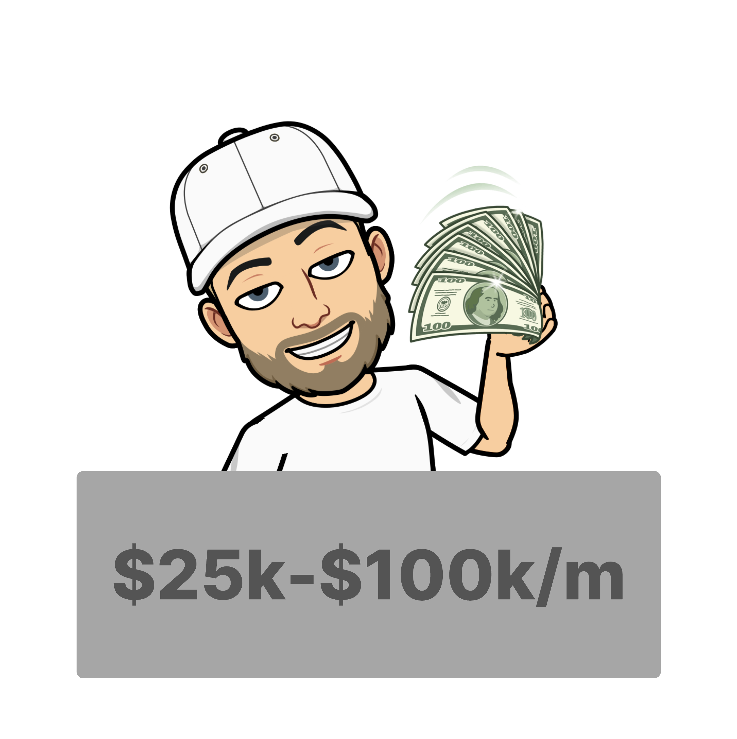 Stage 2: $25k-$100k/m