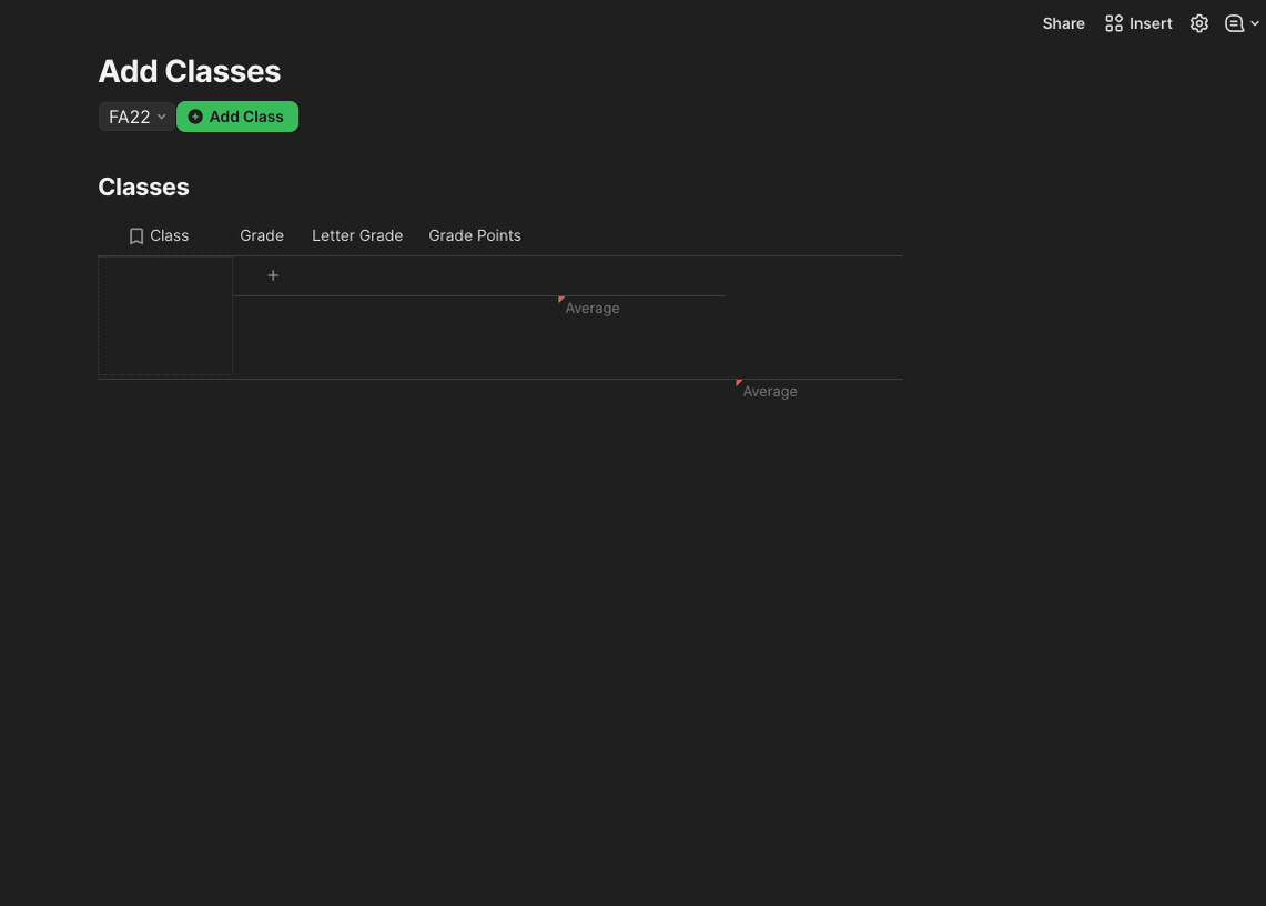 Grade Tracker - Classes.gif