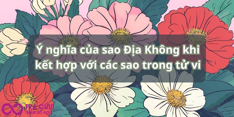 Ý nghĩa của sao Địa Không khi kết hợp với các sao trong tử vi.jpg