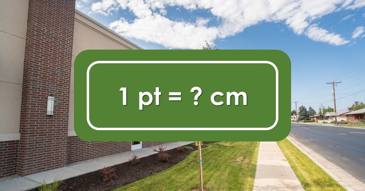 1 point bằng bao nhiêu cm, mm, inch? 1 pt = cm | Point (pt) là gì?