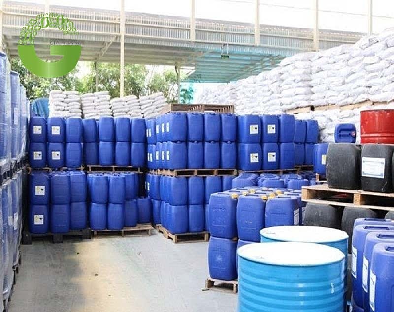 bảo quản axit sunfuric