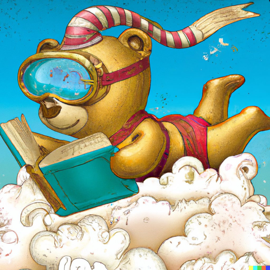 DALL·E 2022-10-28 22.15.48 - teddy wearing swimming trunks, fantasy digital art.png