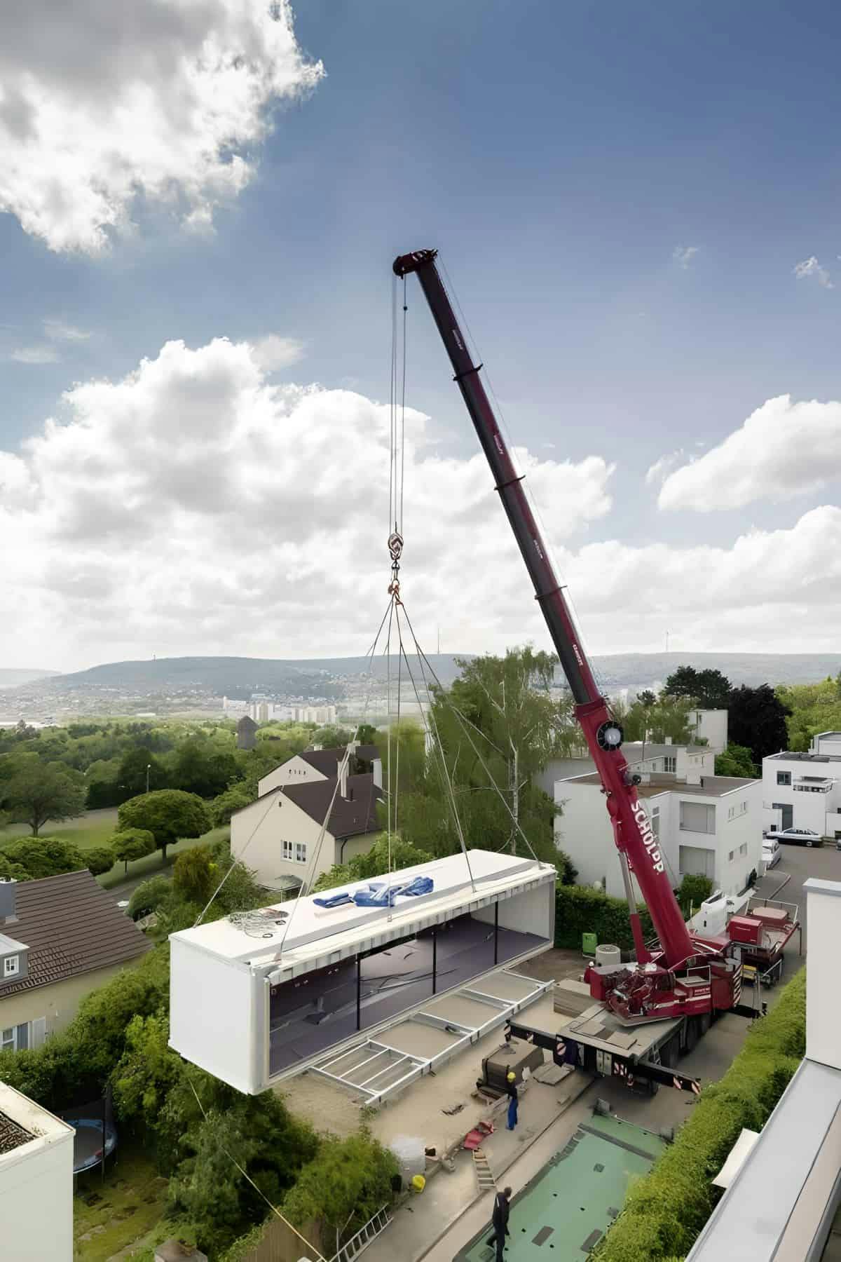 Nhà lắp ghép có tính di động cao