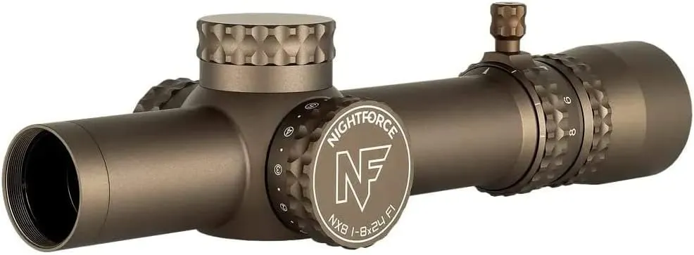 Nightforce NX8-1-8x24mm F1 Capped