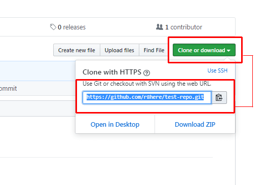Clone the remote repository