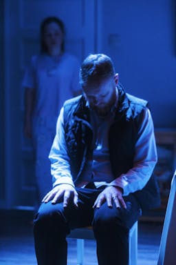 Juliet Ibberson and Greg Snowden in A Ghost of A Chance.jpg