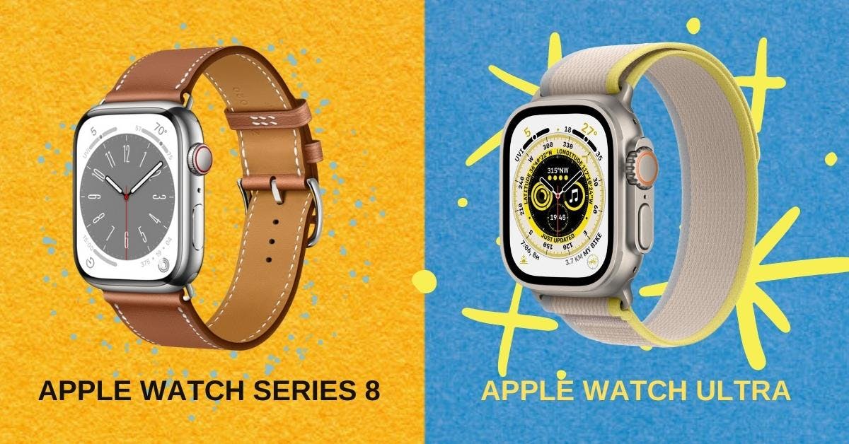 So sánh Apple Watch Ultra và Apple Watch Series 8