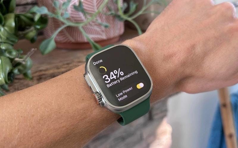 Chế độ tiết kiệm pin mới trên Apple Watch Ultra