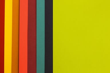 yellow, black, green, and orange digital wallpaper