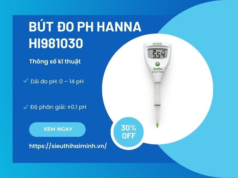 Bút đo pH đất và nước Hanna HI981030.jpg