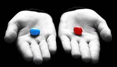 Red pill blue pill.gif
