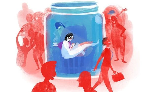 Người hướng nội thích ở một mình