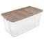 Clear Bin with Beige Lid.jfif