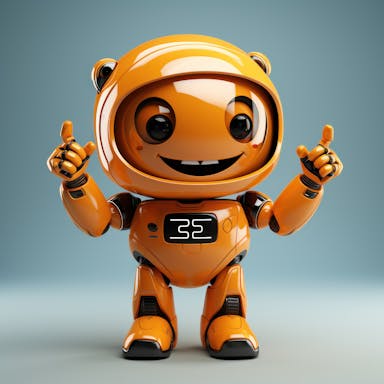 cute-futuristic-orange-robot-showing-two-fingers-up.jpg