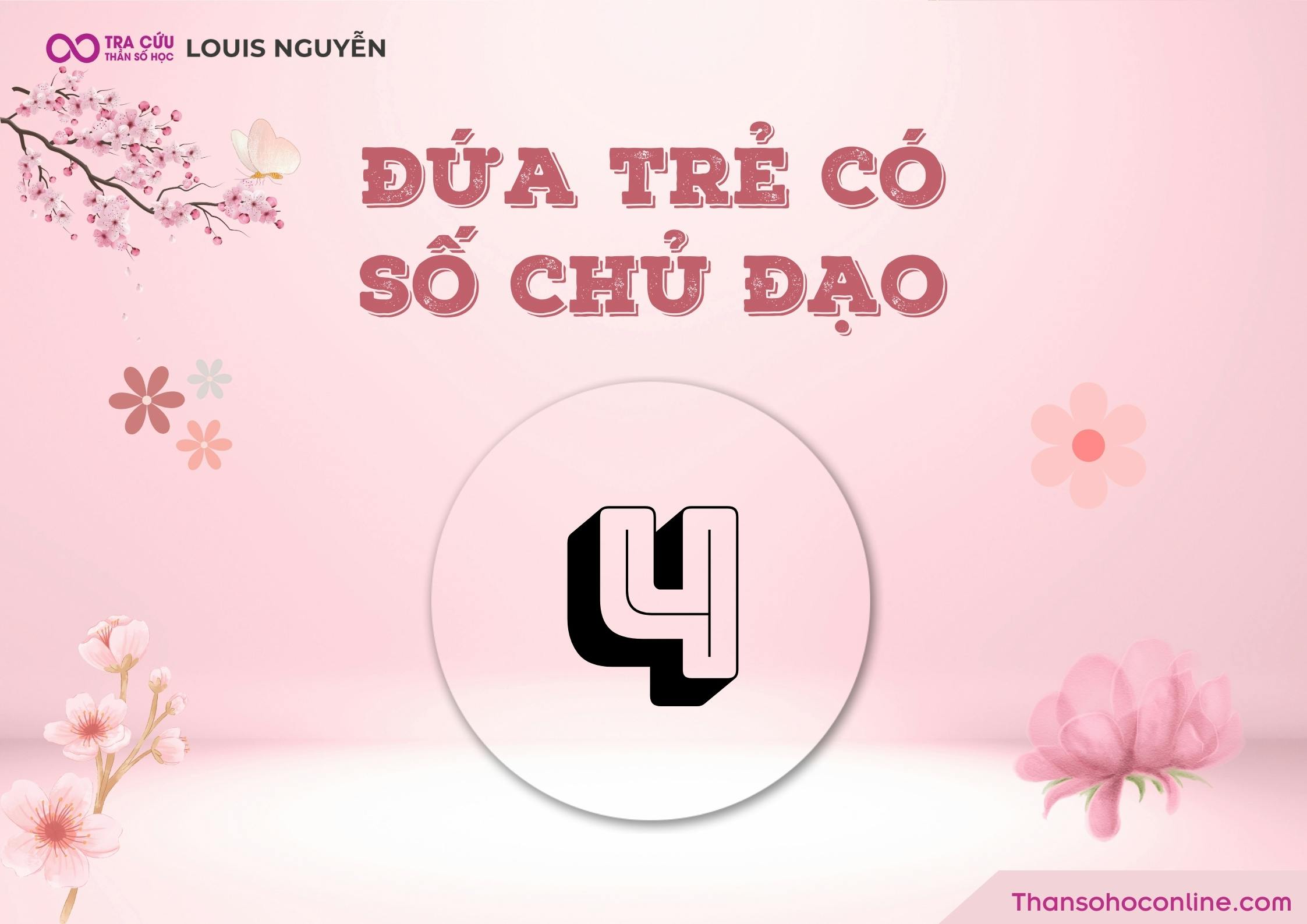 Những đứa trẻ có số chủ đạo 4 có tính cách như thế nào?