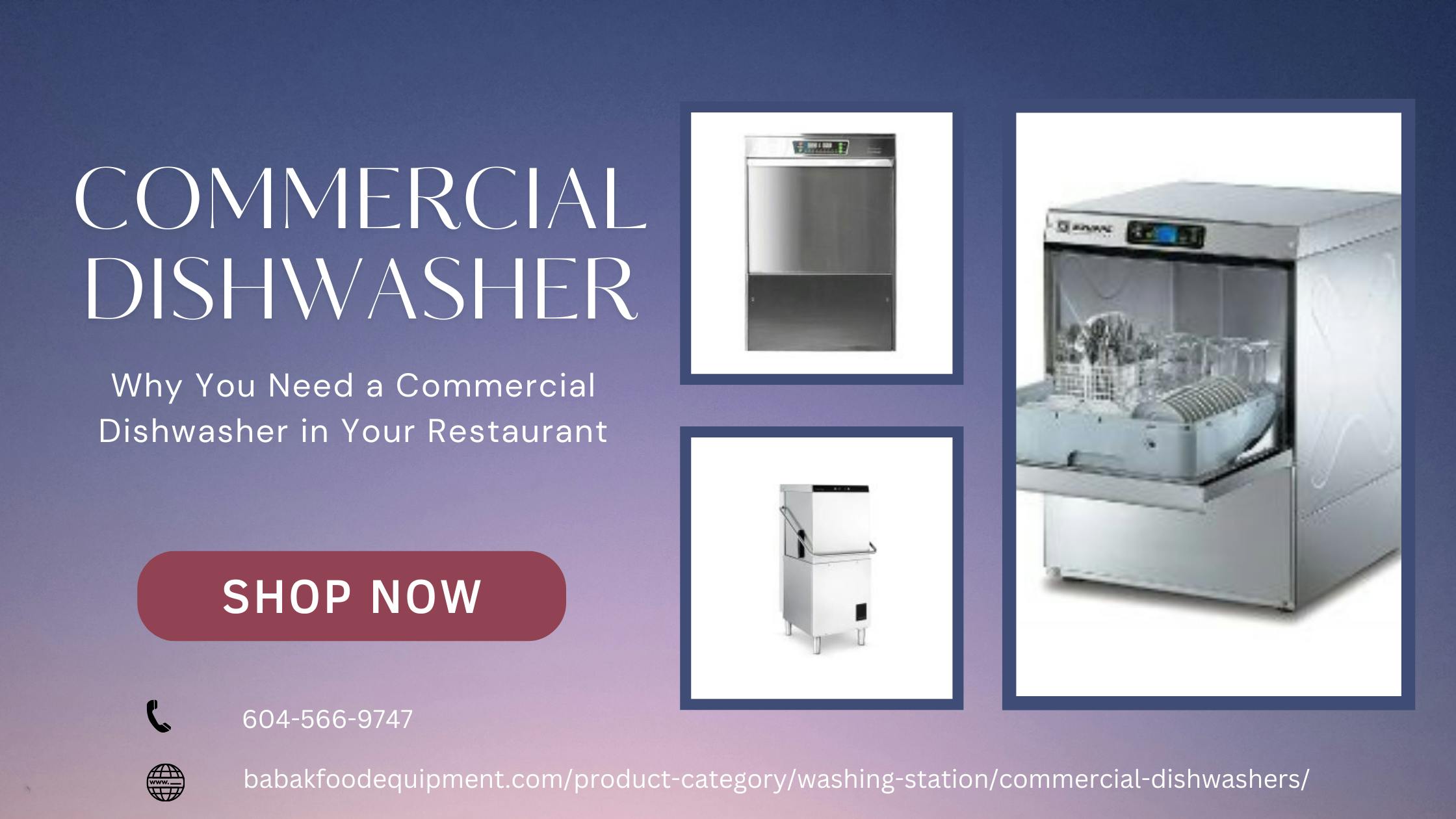 How to Choose the Best Commercial Dishwasher