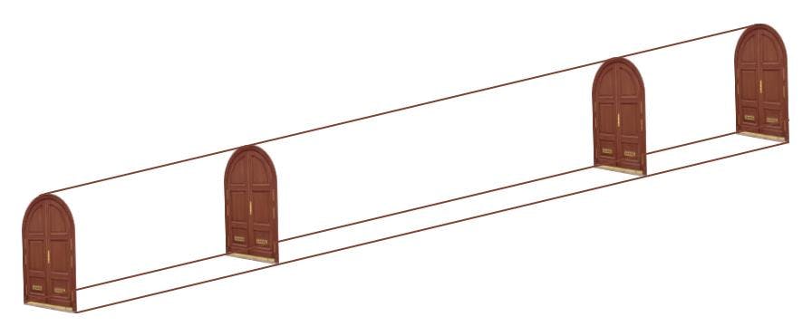 Tunnel of Locked Doors