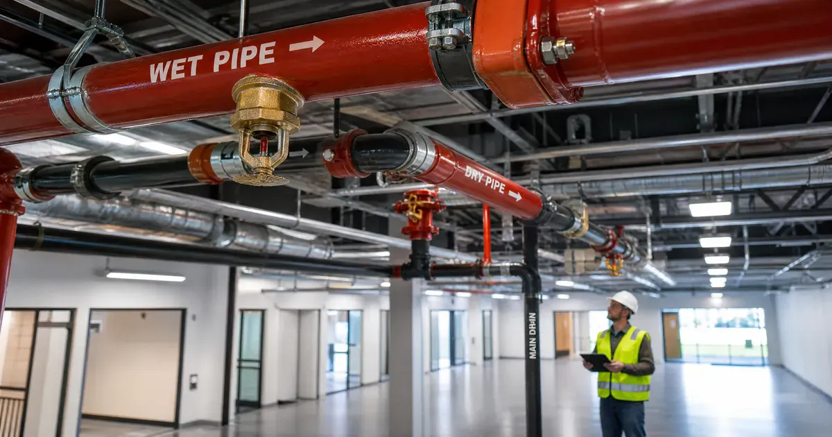 What Systems Are Used In Commercial Fire Sprinkler Installation In Ripon, CA.webp
