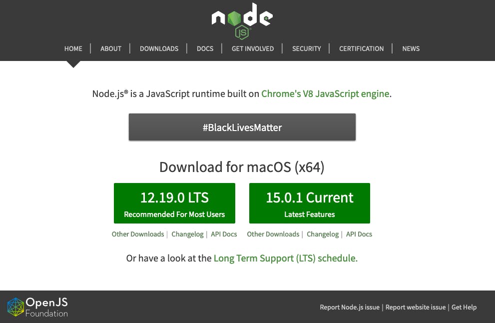 nodejs