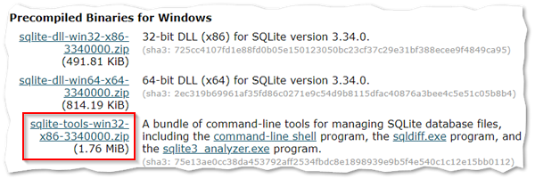 Precompiled Binaries for Windows