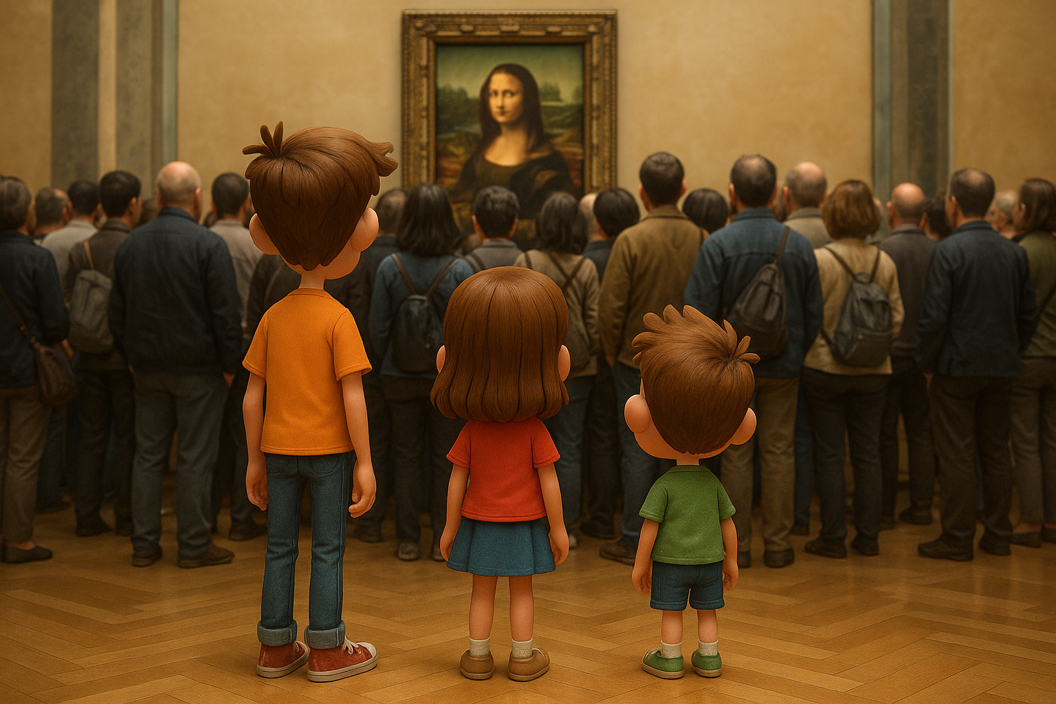 20250912_1005_Kids Blocked at Louvre_simple_compose_01k4xtkg7aehgrz4kfsyrw7vec.png