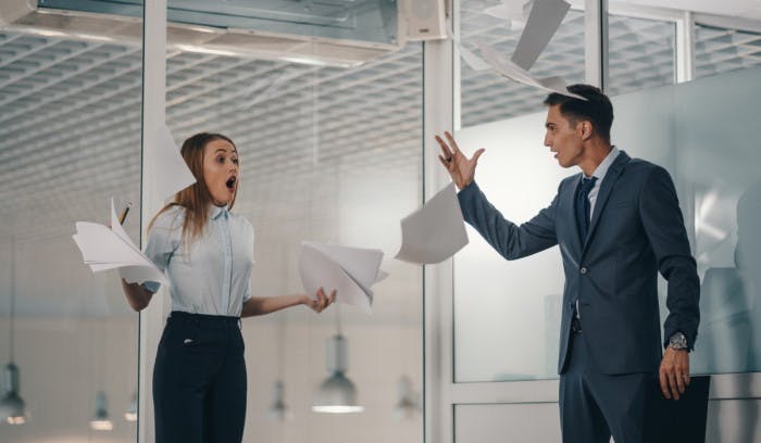 Không giữ được bình tĩnh sẽ rất dễ xảy ra mâu thuẫn trong cuộc sống và công việc