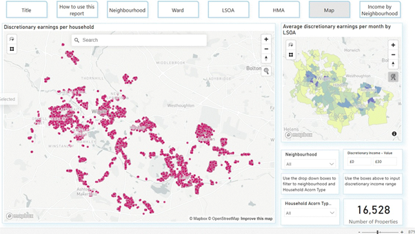 Wigan Council benefit maximisation software screenshot.png