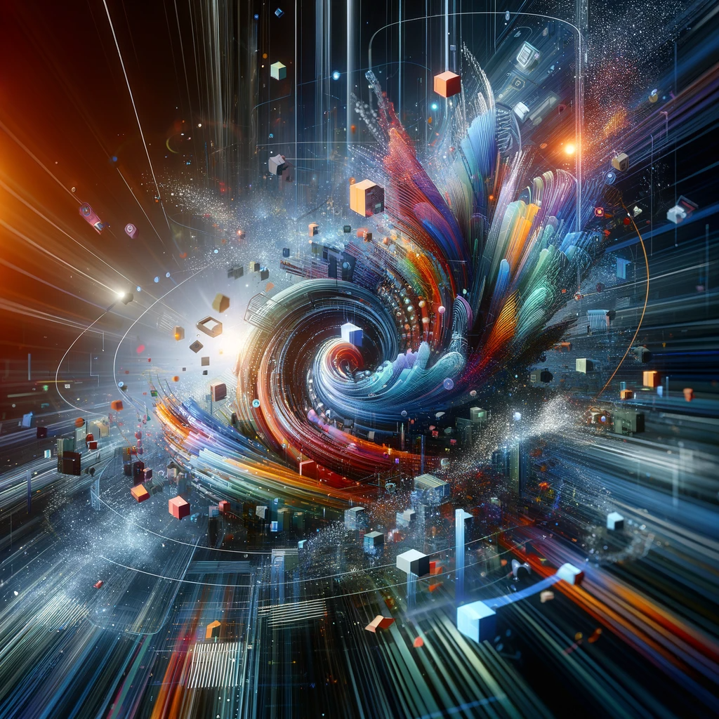 DALL·E 2023-12-29 00.11.17 - A visually striking and modern image representing the concept of 'Unlimited Webflow Development'. The image should symbolize creativity, innovation, a.png