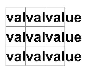 value-filled board