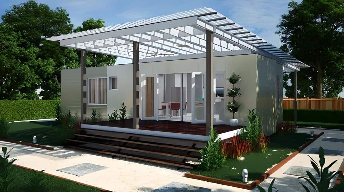 Nhà lắp ghép bằng panel đẹp