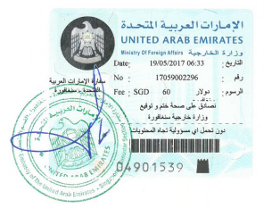 Singapore - UAE Consular Stamp.PNG